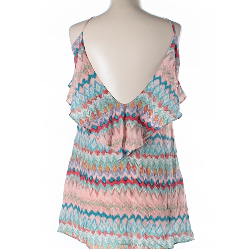 Threads 4 Thoughts Printed Low Back Mini Dress - image 2